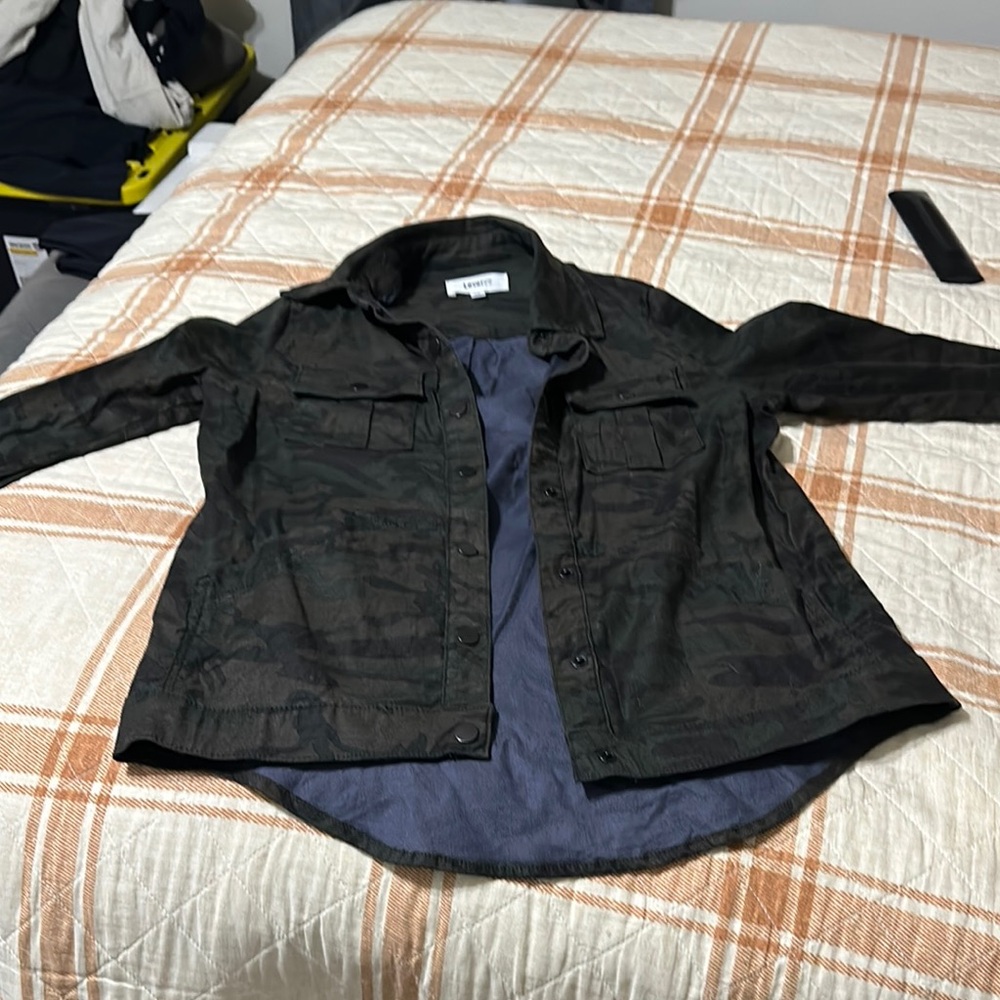 Zara Camouflage Jacket from Evereve. Very soft